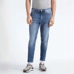Flying Machine Mankle Relax Tapered Fit Stone Wash Jeans